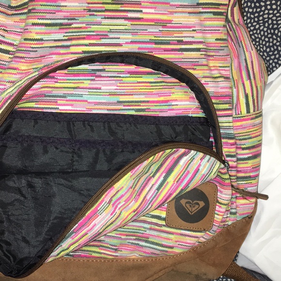 Colorful Roxy backpack. - Picture 4 of 4